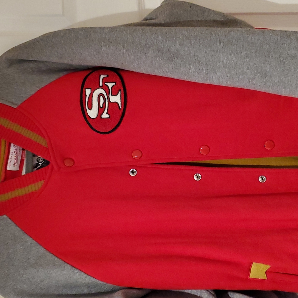 San Francisco 49ers Mitchell & Ness  coat